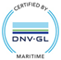 Certified by DNV-GL